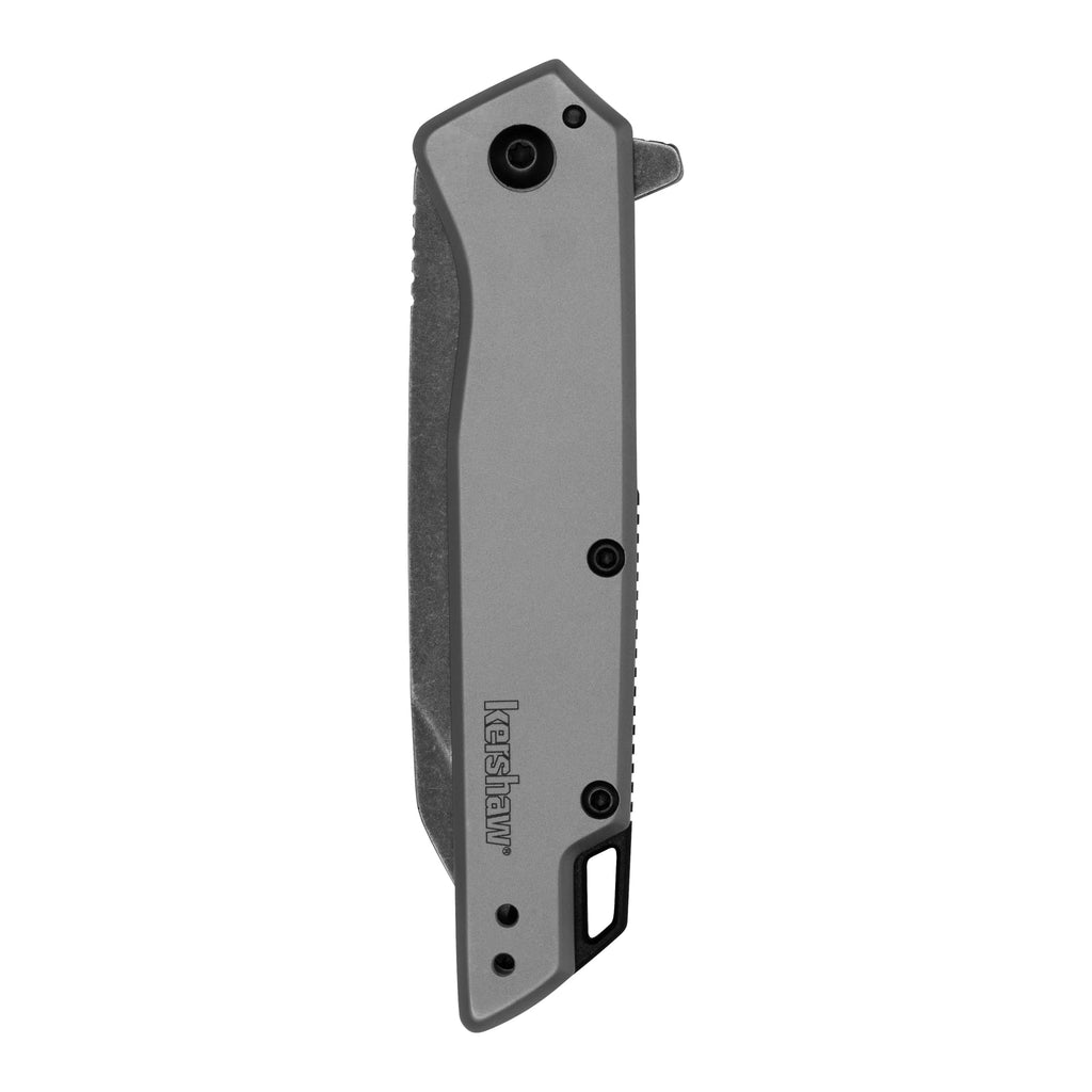 Kershaw Misdirect Pocket Knife, 2.9 Inch Stainless Steel Reverse Tanto Partially Serrated Blade, EDC with Assisted Opening, 3-Position Pocketclip, Everyday Carry Pocket Knife for Men and Women