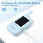 Mafiti Toys Video Walkie Talkies for Kids 2 Pack Rechargeable Long Range