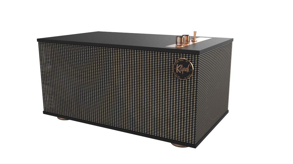 Klipsch Heritage Wireless The Three II Desktop Stereo in Matt Black