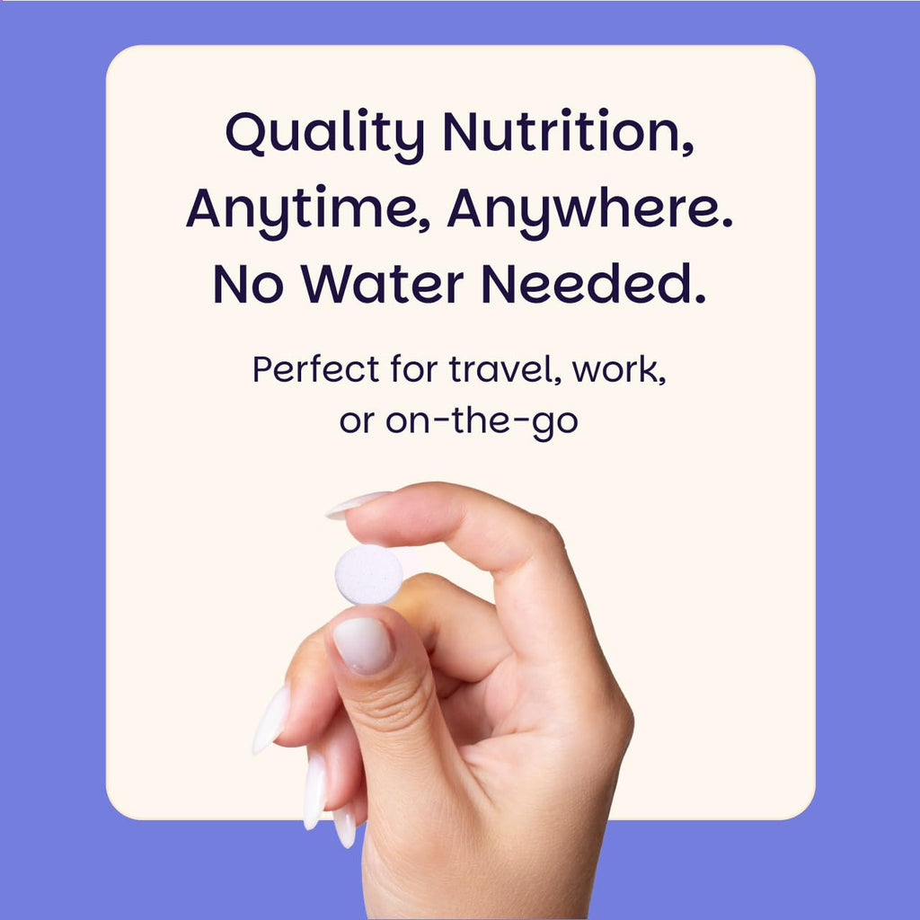 EZ Melts Zinc - Supplement for Immune, Digestive & Skin Health Support - Non-GMO, Vegan & Gluten-Free - Blueberry Blast - 120 Dissolvable Tablets (120 Servings)
