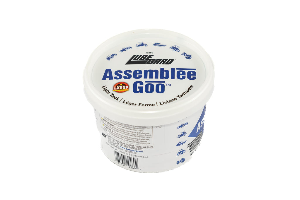 Lubegard 19260 Assemblee Goo, Blue, Light Tack Lubricant, 16 oz.