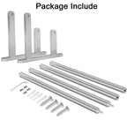 JIAPAIDUO Double Towel Bar, 24Inch Towel Rack for Bathroom, Stainless Steel Double Bath Towel Bar, Wall Mounted Towel Holder, Double Towel Rod Towel Rail Hanger for Wall, Kitchen (Brush Nickel)