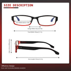 JOSCHOO 6 Pack Computer Reading Glasses for Women and Men with Comfortable Spring Hinges for Men and Womens Readers (6 Mix Clour, 2.50, x)
