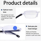 Intelligent Dual Focus Glasses, 2026 New Self Sync Wonder Glasses, Adjustable Auto Focus Eyeglasses for Women Men(2pcsA)