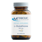Metabolic Maintenance L-Glutathione 100 mg - Reduced Glutathione Supplement - Antioxidant & Cellular Support - Hypoallergenic & Non-GMO - 60 Servings - 60 Capsules