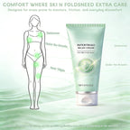 XQMVCO 2026 New Intertrigo Cream, Intertrigo Cream for Skin Folds & Chafing | Moisture & Friction Control | Daily Gentle Skin Care for Underarms, Inner Thighs, Under-Breast