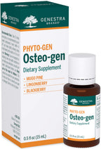 Genestra Brands Osteo-gen | Mugo Pine, Lingonberry, and BlackBerry Herbal Supplement | 0.5 fl. oz.