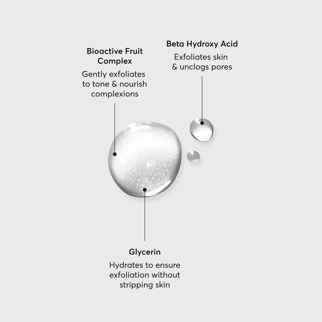 Naturium BHA Liquid Exfoliant 2%, Leave-on Face & Skin Care Exfoliating Pore Treatment, with Salicylic Acid & Bioactive Fruit Acids, Packaging May Vary, 4 oz