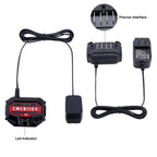 ELEFLY Compatible with Craftsman 20V Battery CMCB1104 Fast Charger, Compatible with Craftsman 20V Lithium Battery CMCB201 CMCB202 CMCB205 CMCB209 CMCB206 CMCB202-2