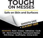 Grime Boss Heavy Duty Surface and Hand Wipes (2x60ct) | Remove Paint, Oil, Grease, Adhesives, Mud, Dirt | Workshop Replace Cleaners like Rags, Towels, Pumice, Soap