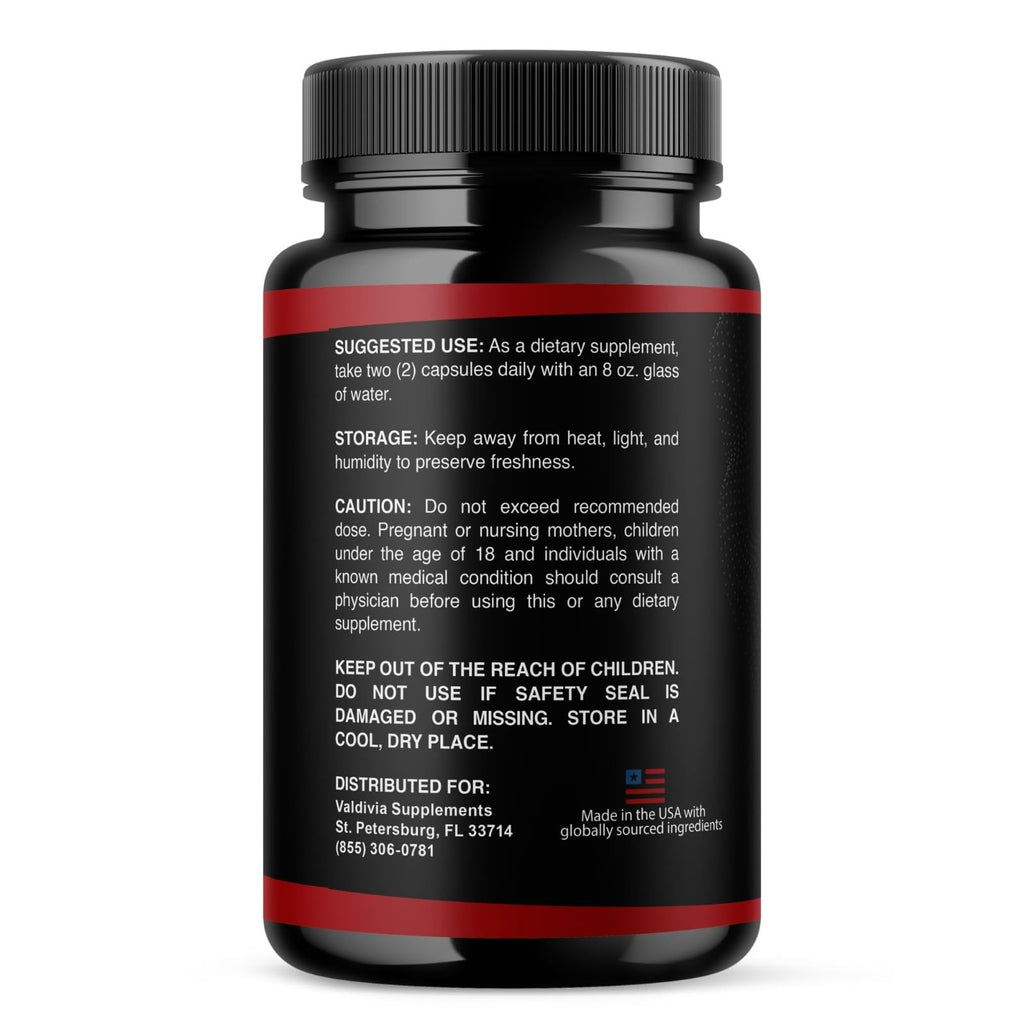 Valdivia (5 Pack) Vigoryn Capsules - Official Vigoryn Supplement, Premium Formula, Natural Vitamins for Health & Wellness - 300 Capsules for 5 Months