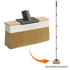 Mitclear Deck Stain Applicator Brush Replacement(2 Sets), 7IN Wide Deck Paint Brushes for Applying Stains, Paints and Sealer on Outdoor Wood Deck, Fence, Patio, Wall, Furniture