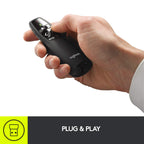 Logitech Wireless Presenter R400 USB A PowerPoint Clicker with Laser