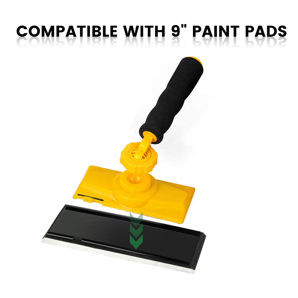VOOMEY 6pack of Paint Edger Replacement Pads, Edge Painting Tool for Walls Pads, Replacement Pad Bundle for Corner Painter and Trim Painting Tool (Only Applicable to VOOMEY 9 inch Paint Pad)