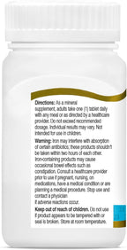 21st Century Slow Release Iron Tablets, 60 Count (Pack of 3)