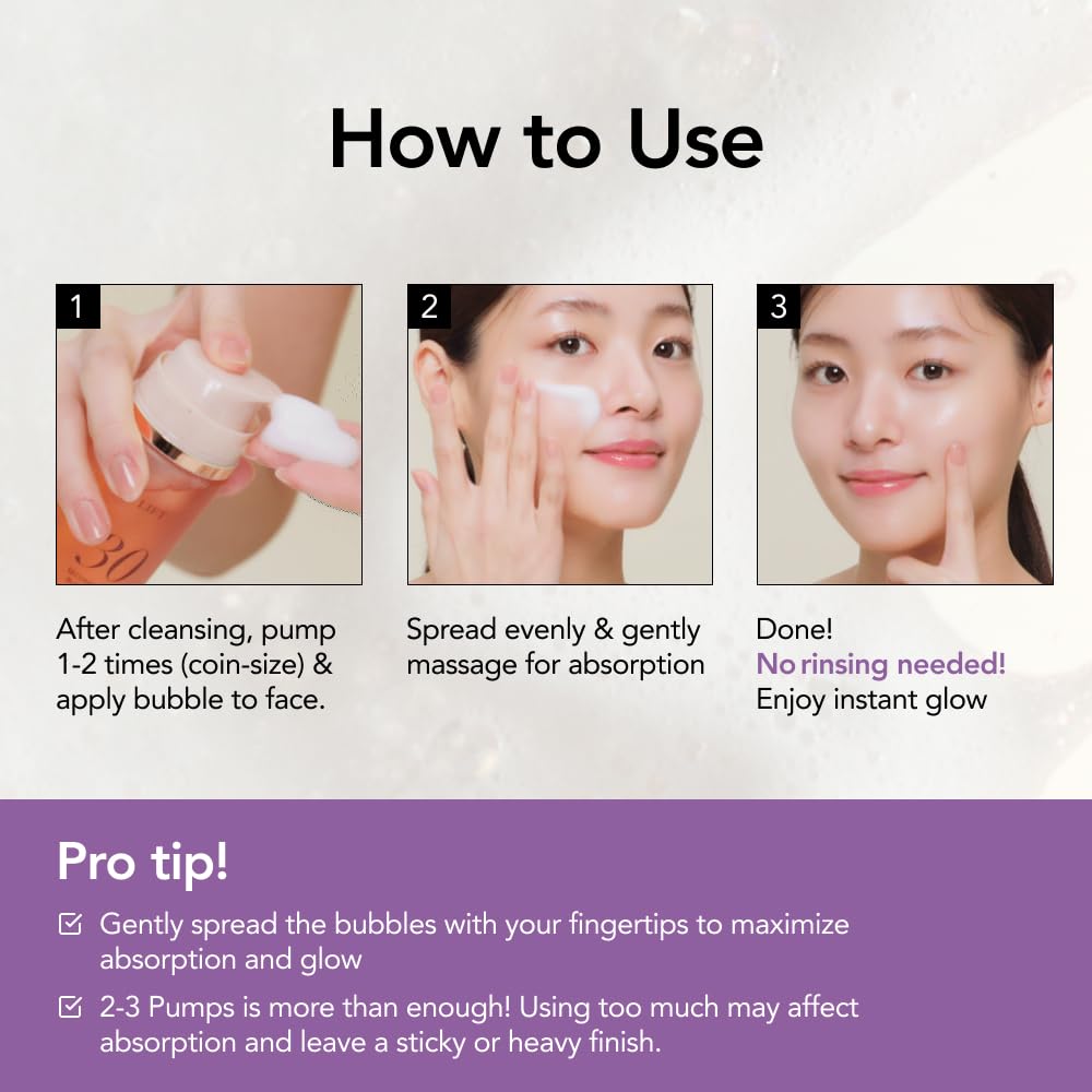 MENOKIN 30 Seconds Bubble Mask (2.36 fl.oz (70ml), Repair)