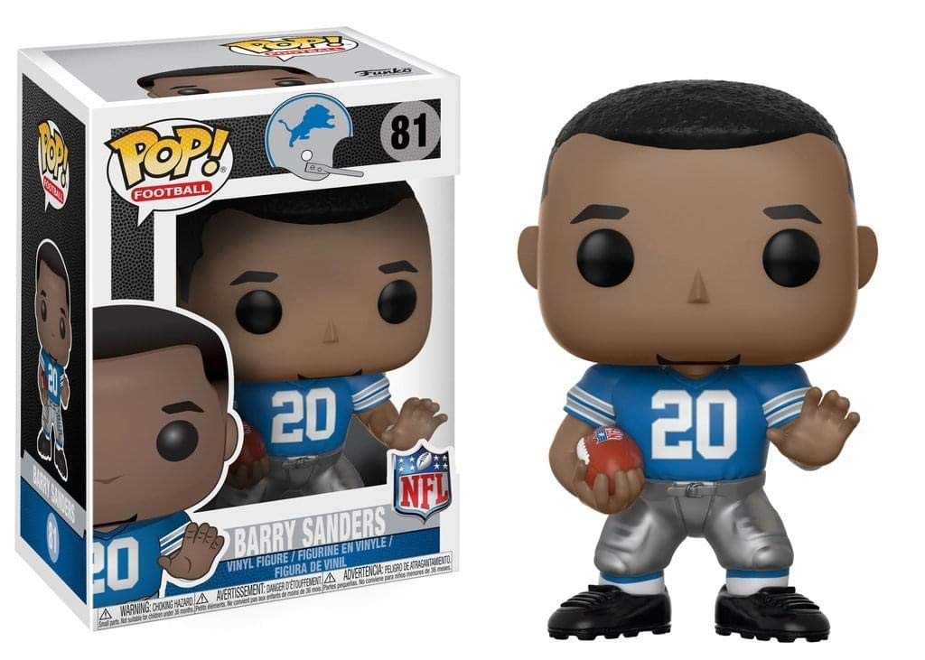 Funko POP NFL: Barry Sanders (Lions Home) Collectible Figure
