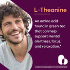 BESTVITE L-Theanine 200mg (360 Vegetarian Capsules) (120 x 3) - No Stearates - Vegan - Non GMO - Gluten Free