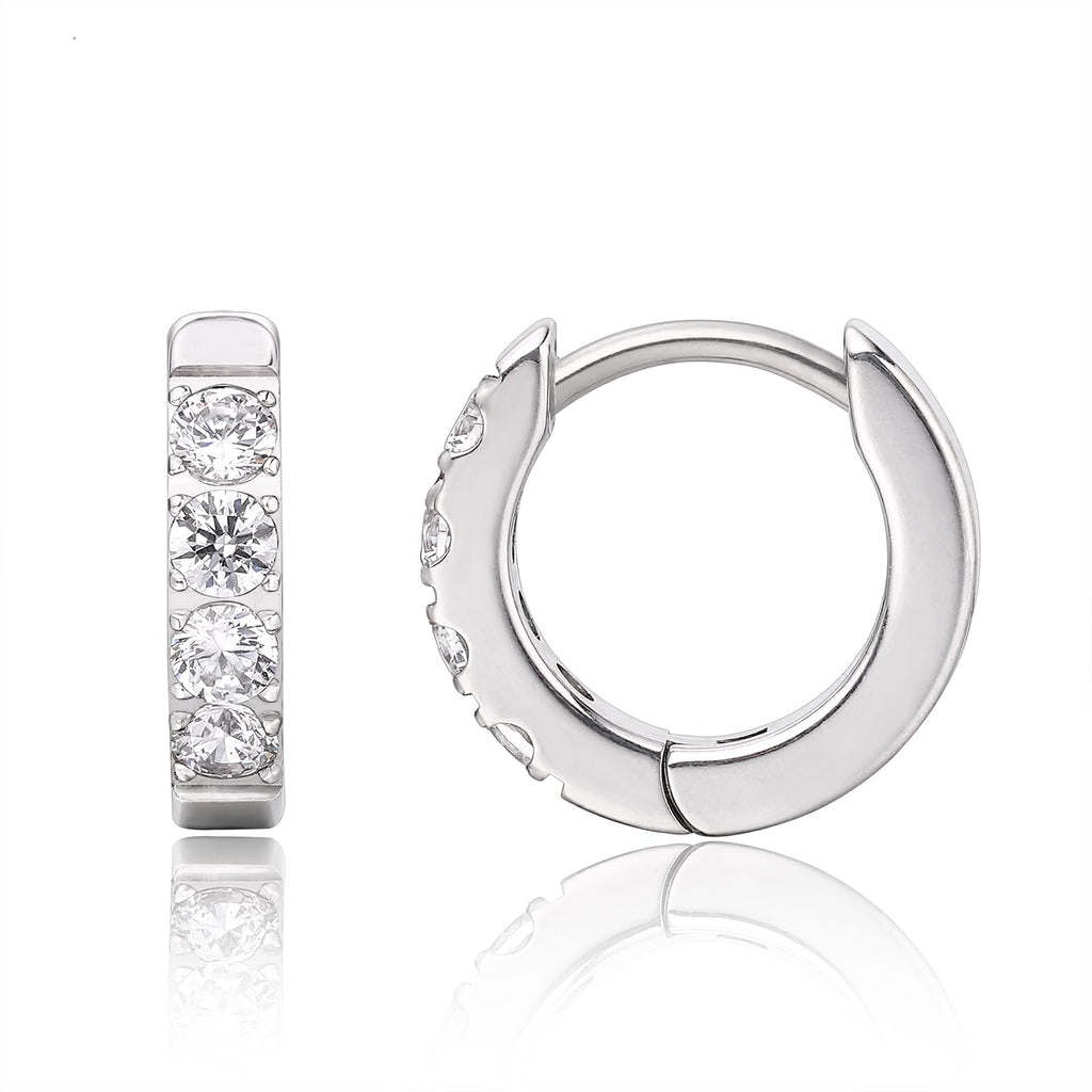 Limerencia G23 Pure Hypoallergenic Titanium Huggie Hoop Earrings