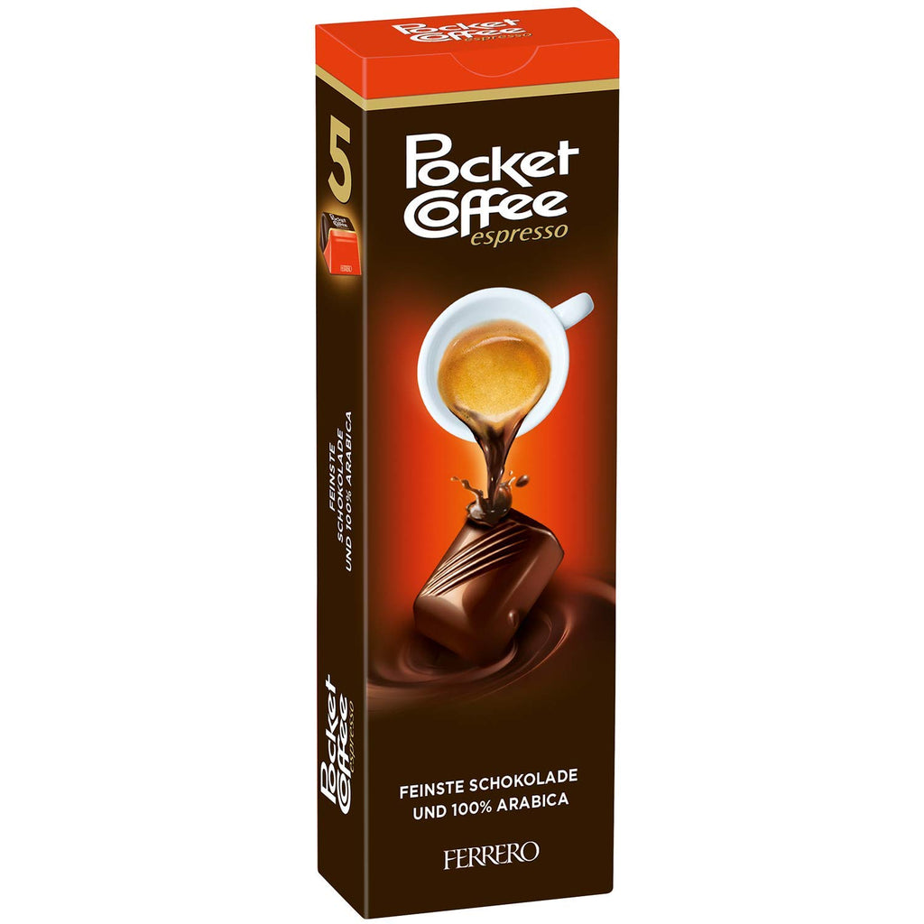 Pocket Coffee Ferrero 12-5 Piece Packs (60 Piece Case)