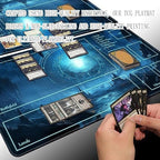 MTG Playmat - Non-Slip Backing Printing, Ideal for Card Game Enthusiasts TCG Playmat (Cave Quest-Deck)