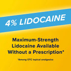 Aspercreme Lidocaine Dry Spray Soothes Aggravated Nerves, Numbing Topical Pain Relief Spray with Max-Strength 4% Lidocaine Sprays at Any Angle, 4 Oz., 2 pk