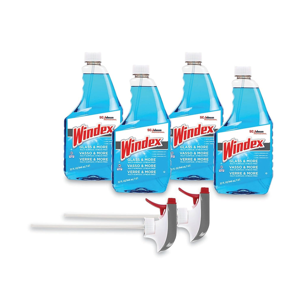 SC Johnson Professional Windex Glass & More 32oz Refill