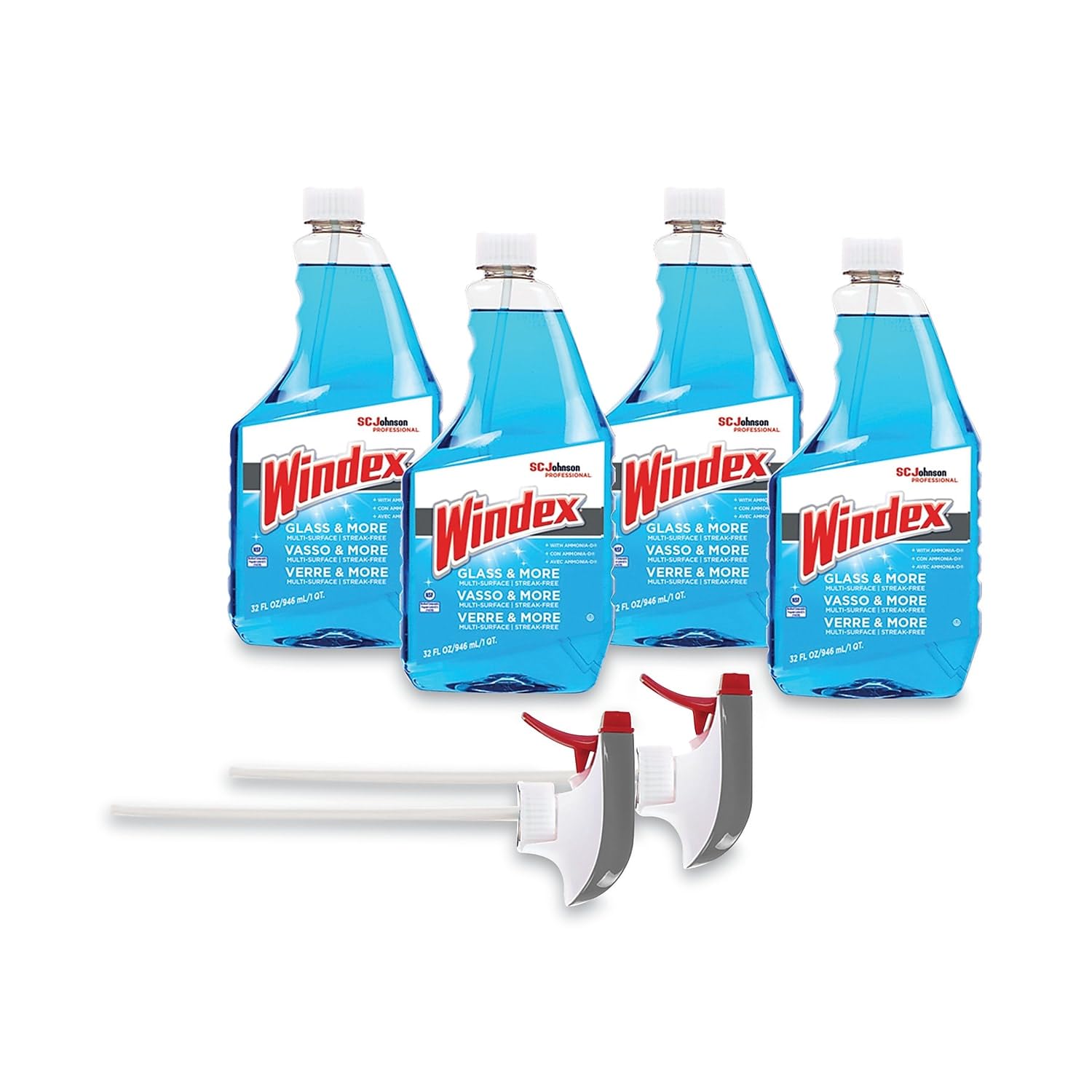 SC Johnson Professional Windex Glass & More 32oz Refill