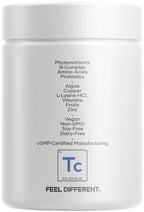 Codeage Teen Clearface Adolescent Face, Skin & Pimples, Vitamins A, C, D3, E, Pantothenic Acid, Niacin, Zinc Supplement Teenagers, Probiotics, L-Lysine, Omega-3, Oily Skin, Pores, Spots - 60 Capsules