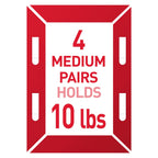 Command Medium (10 lb) Picture Hanging Strips, 16 Pairs (32 Strips)