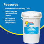In The Swim pH Increaser and Alkalinity Increaser Bundle: Includes 25 Pound Bucket of pH Increaser and 25 Pound Bucket of Alkalinity Increaser - for Perfectly Balanced Swimming Pool Water