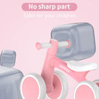 SEREED Baby Balance Bike for 1 Year Old Boy Girl, First Birthday Gift Toy