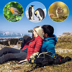 40X60 Monocular Telescope, High Power Monocular for Adults with Phone Adapter& Tripod& Hand Strap, Low Night Vision Monocular, Equipped with BAK4 Prism for Bird Watching and Traveling Concert