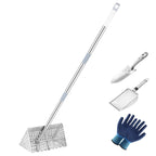 Sand Rake for Beach,, 65 Inches Long Handle Sand Sifter for the Beach