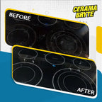 Cerama Bryte Cooktop and Stove Top Cleaner for Glass-Ceramic Surfaces, 2-28 oz