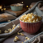 Perfectware All in One Popcorn Portion Packets with Kernels, Salt, and Coconut Oil for Popping Machine, 4 oz, 12 Count