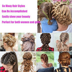 Small Hair Rubber Bands with 5 Hair Styling Tools 500 Pcs Colored Hair Elastic Baby Hair Ties Mini Hair Bands with Hair Elastic Cutter Hair Accessories Xmas Stuff for Girls Toddlers Kids