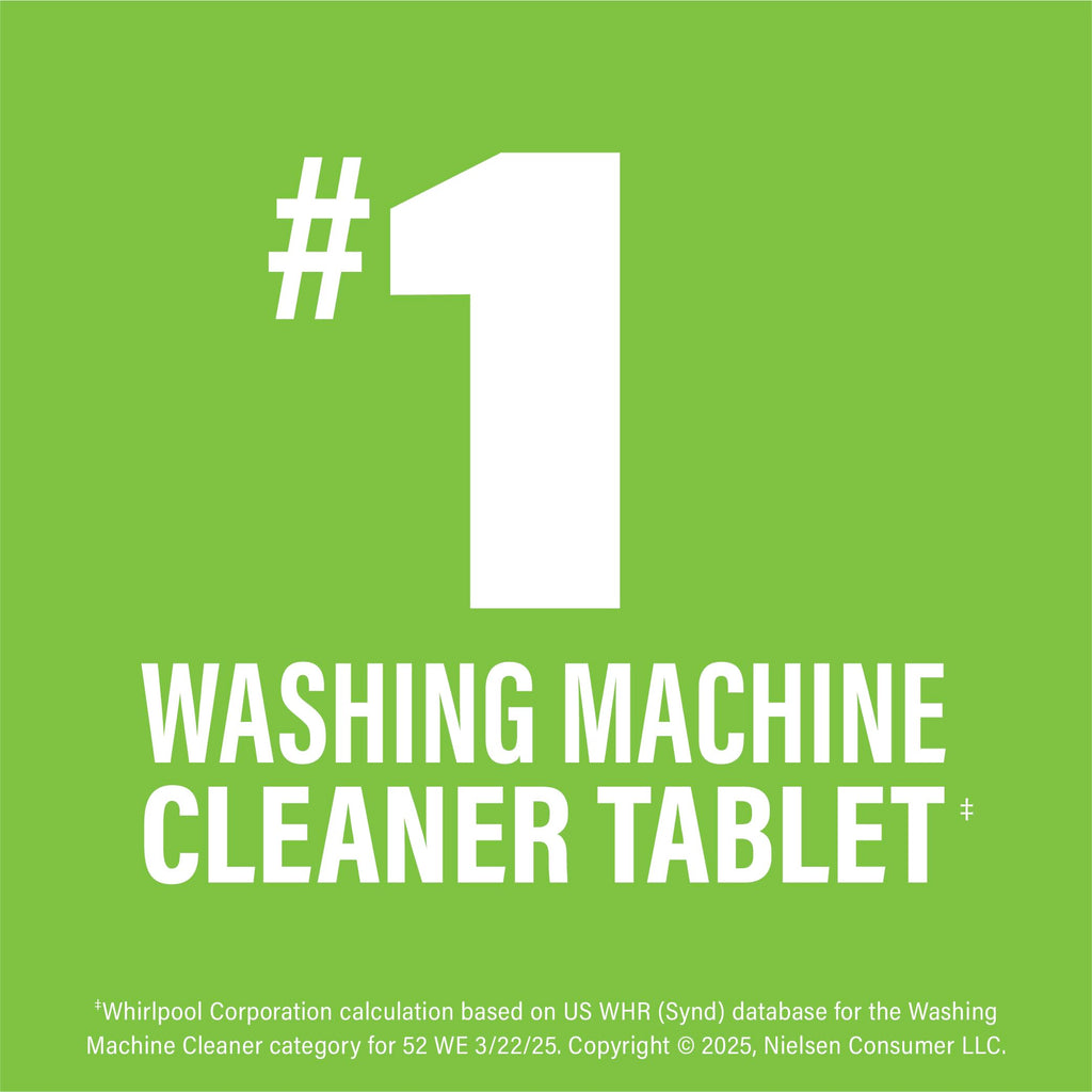 Affresh Washing Machine Cleaner, Helps Power Away Odor Causing Bacteria & Grime Deep Inside Pump, Valve & Hoses, 5 Time Release Tablets, 5 Month Supply (Pack of 4)