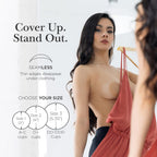 Nippies Reusable Nipple Covers for Women, Skin Safe Adhesive Pasties Crème