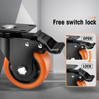 ASRINIEY 3" Caster Wheels - Heavy Duty Casters Set of 4 Dual Locking Swivel