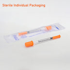 JIBENGAO Syringes 29Ga 0.5cc 1/2"(12.7mm)-Pack of 50