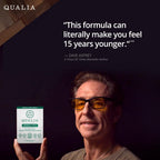 QUALIA LIFE SCIENCES Senolytic Supplement, Fisetin, Quercetin, Piperlongumin & More, Aging Supplement - Supports Optimal Cell Repair & Rejuvenation, Naturally Eliminate Zombie Cells, 1 Month Supply