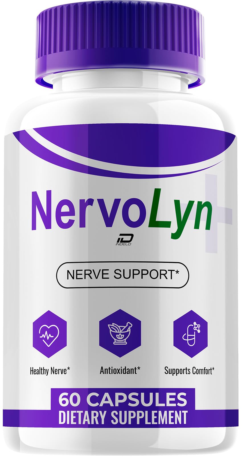 Nervo Lyn Capsules – Nervolyn Advanced Supplement Natural Blend, Reviews (1 Pack - 60 Capsules)