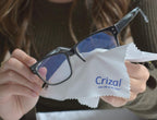 Crizall Eyeglass Cleaning Cloths – 8 Pack Premium Microfiber – Safest Cloth for AR Lenses – #1 Doctor Recommended for Eyeglasses, Screens & Cameras