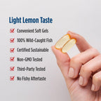 Nordic Naturals EPA Xtra, Lemon - 90 Soft Gels - 1640 mg Omega-3 - High-Intensity EPA Formula for Positive Mood, Heart Health & Healthy Immunity - Non-GMO - 45 Servings