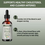 velora Red Yeast Rice Cholesterol Cleans Drops with Citrus, Bergamot, Red Yeast Rice, Soursop, Olive Leaf, Vitamin C+D, Natural, Non-GMO, Vegan 2 fl oz (2pcs)