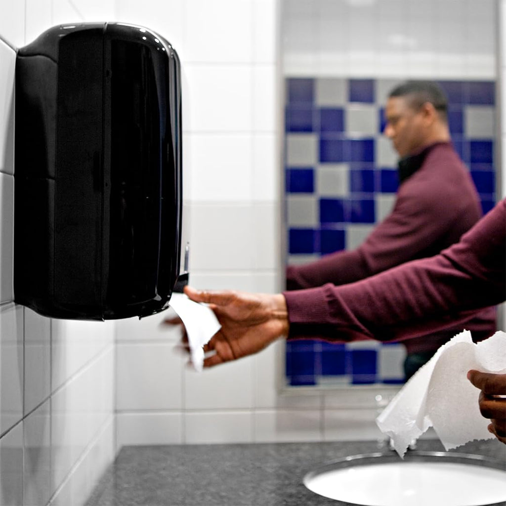 Tork Matic Paper Towel Dispenser, Intuition Sensor, Black, Elevation, H1, non-contact One-at-a-Time dispensing, 5511282