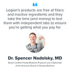 LEGION Creatine Monohydrate Gummies – Clean Chewable Creatine Supplement for Strength, Endurance & Muscle Recovery – 30 Sour Blue Raspberry Flavor Servings – No Artificial Flavors or Sweeteners