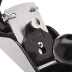 Amazon Basics Woodworking Hand Planer - No.4 Adjustable Bench Plane with 2-Inch Steel Blade for Quality Wood Smoothing Cuts, Grey/Black