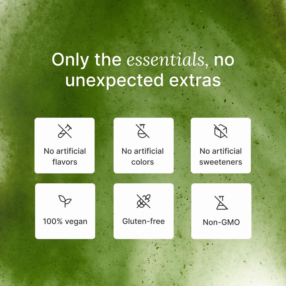 Huel Daily Greens | Superfood Greens Powder | 91 Vitamins, Minerals, and Wholefood-Sourced Ingredients | Adaptogens, Antioxidants, Gut-Friendly Probiotics | 30 Servings